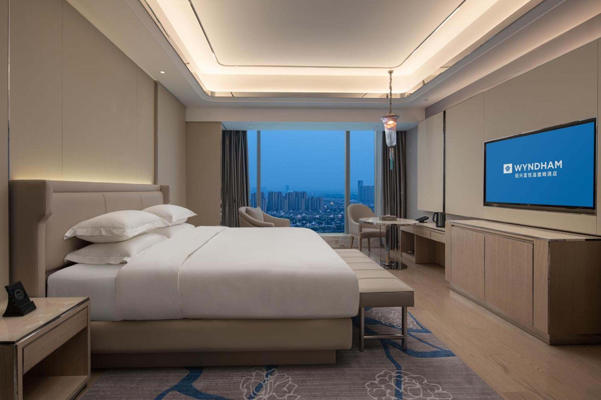 Wyndham Shaoxing Keqiao Hotel Екстериор снимка